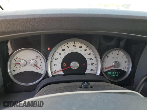 2008 Dodge Durango with VIN 1D8HD48K08F108455, listed as a Copart auction lot 77371614 with 106,812 mi miles and Non repairable. Bid and sale history available at DreamBid. Image 9.