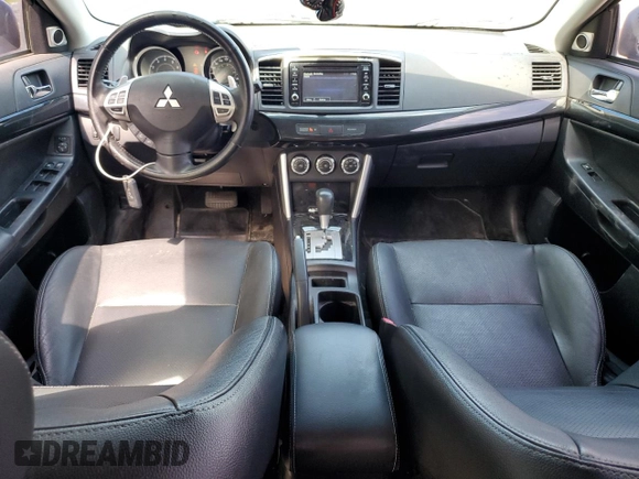 2016 Mitsubishi Lancer GT with VIN JA32U8FW6GU602331, listed as a Copart auction lot 62576735 with 128,454 mi miles and Salvage title. Bid and sale history available at DreamBid. Image 8.