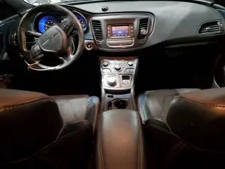 2015 Chrysler 200 S with VIN 1C3CCCBB9FN505720, listed as a Copart auction lot 89372565 with 108,206 mi miles and Salvage Title. Bid and sale history available at carsss.com. Image 8.