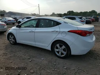 2013 Hyundai Elantra GLS z VIN 5NPDH4AE2DH257052, wystawiony jako Copart lot #59750455 z przebiegiem 70 580 mil mil oraz Szkoda całkowita • Salvage title. Historia ofert i sprzedaży dostępna na DreamBid. Obrazek 2.