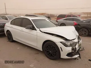 2016 BMW 3 Series 320i with VIN WBA8E1G53GNT35386, listed as a IAAI auction lot 41549924 with 91,399 mi miles and . Bid and sale history available at carsss.com. Image 1.
