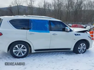 2017 Infiniti QX80 with VIN JN8AZ2NEXH9157279, listed as a IAAI auction lot 41286158 with Not Provided miles and . Bid and sale history available at carsss.com. Image 13.