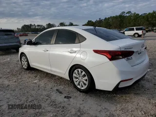 2022 Hyundai Accent SE with VIN 3KPC24A6XNE155218, listed as a Copart auction lot 85602134 with 60,007 mi miles and Salvage Title. Bid and sale history available at carsss.com. Image 2.
