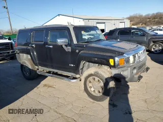 2006 Hummer H3 with VIN 5GTDN136968148868, listed as a Copart auction lot 81428804 with 197,771 mi miles and Clean Title. Bid and sale history available at DreamBid. Image 4.