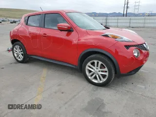 2015 Nissan Juke S with VIN JN8AF5MV0FT551711, listed as a Copart auction lot 51844825 with 57,459 mi miles and Salvage Title. Bid and sale history available at carsss.com. Image 4.