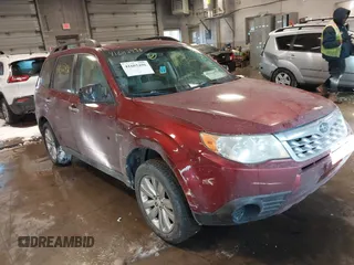 2011 Subaru Forester 2.5X Premium with VIN JF2SHBCC4BH700791, listed as a IAAI auction lot 41602496 with 93,413 mi miles. Bid and sale history available at carsss.com. Image 1.
