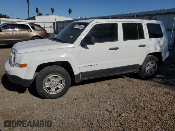 2017 Jeep Patriot Sport z VIN 1C4NJPBB4HD120494, wystawiony jako Copart lot #52203955 z przebiegiem 103 805 mil mil oraz Szkoda całkowita • Salvage title. Historia ofert i sprzedaży dostępna na DreamBid. Obrazek 1.