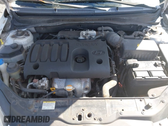 2009 Hyundai Accent Auto GLS with VIN KMHCN46C19U368700, listed as a IAAI auction lot 41590180 with 165,836 mi miles. Bid and sale history available at carsss.com. Image 10.