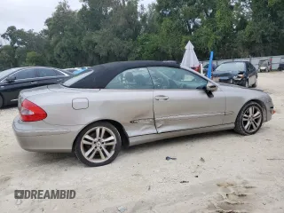 2006 Mercedes-Benz CLK 350 with VIN WDBTK56G26T065897, listed as a Copart auction lot 71630714 with 123,457 mi miles and Salvage Title. Bid and sale history available at carsss.com. Image 3.