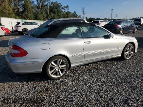 2006 Mercedes-Benz CLK 350 with VIN WDBTK56H96F191584, listed as a Copart auction lot 78247294 with 74,012 mi miles and Salvage Title. Bid and sale history available at DreamBid. Image 3.