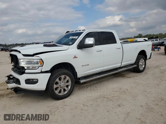 2024 Ram 3500 Laramie with VIN 3C63R3JL7RG112405, listed as a Copart auction lot 44067745 with 10,058 mi miles and Salvage Title. Bid and sale history available at carsss.com. Image 1.