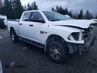 2012 Ram 2500 SLT z VIN 3C6TD5DT4CG231574, wystawiony jako Copart lot #85726024 z przebiegiem 123 182 mil mil oraz Szkoda całkowita • Salvage title. Historia ofert i sprzedaży dostępna na DreamBid. Obrazek 4.