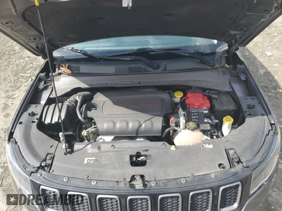 2021 Jeep Compass Trailhawk with VIN 3C4NJDDB7MT602800, listed as a Copart auction lot 50056865 with 68,794 mi miles and Salvage title. Bid and sale history available at DreamBid. Image 13.