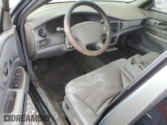 2004 Buick Century Custom with VIN 2G4WS55JX41221260, listed as a Copart auction lot 83972324 with 0 mi miles and Salvage Title. Bid and sale history available at carsss.com. Image 8.