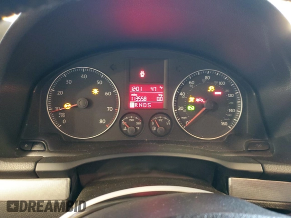 2009 Volkswagen Jetta Sedan SE with VIN 3VWRM71K19M149349, listed as a Copart auction lot 43716435 with 113,558 mi miles and Salvage Title. Bid and sale history available at carsss.com. Image 9.