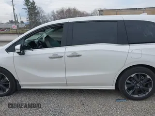 2024 Honda Odyssey Elite with VIN 5FNRL6H91RB036962, listed as a IAAI auction lot 41780441 with 16,455 mi miles. Bid and sale history available at carsss.com. Image 15.