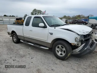 2002 Ford F-150 XL with VIN 1FTRX17WX2KC49979, listed as a Copart auction lot 50528355 with 0 mi miles and Salvage Title. Bid and sale history available at carsss.com. Image 4.