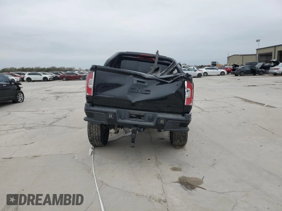 2018 GMC Canyon 4WD All Terrain w/Cloth with VIN 1GTG6CEN0J1207762, listed as a Copart auction lot 81380434 with 0 mi miles and Salvage Title. Bid and sale history available at carsss.com. Image 6.