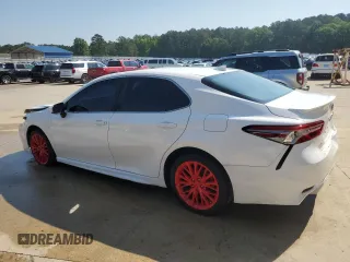 2019 Toyota Camry LE with VIN 4T1B11HK4KU718014, listed as a Copart auction lot 50879965 with 87,707 mi miles and Clean Title. Bid and sale history available at carsss.com. Image 2.