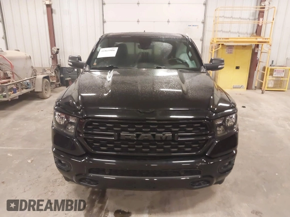2022 Ram 1500 Big Horn with VIN 1C6SRFBT2NN134857, listed as a IAAI auction lot 41865906 with 82,496 mi miles and . Bid and sale history available at DreamBid. Image 12.