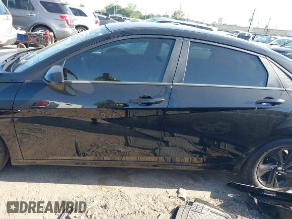 2023 Hyundai Elantra SEL with VIN 5NPLM4AG9PH116556, listed as a IAAI auction lot 41965379 with 5,907 mi miles and . Bid and sale history available at DreamBid. Image 15.