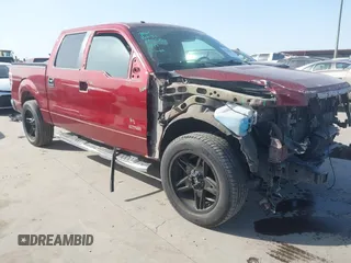 2014 Ford F-150 XL with VIN 1FTFW1CT9EKF73897, listed as a IAAI auction lot 41844202 with 79,502 mi miles. Bid and sale history available at carsss.com. Image 1.