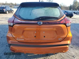 2024 Nissan Kicks SR with VIN 3N1CP5DV3RL565714, listed as a Copart auction lot 89121155 with 167 mi miles and Salvage Title. Bid and sale history available at DreamBid. Image 6.