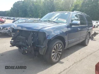 2015 Lincoln Navigator with VIN 5LMJJ2HT3FEJ02943, listed as a Copart auction lot 64446485 with 94,656 mi miles and Salvage title. Bid and sale history available at DreamBid. Image 1.
