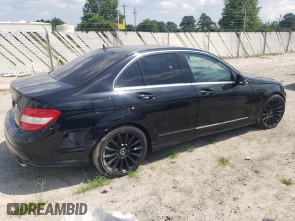 2011 Mercedes-Benz C 300 Sport with VIN WDDGF5EBXBR178460, listed as a Copart auction lot 61664495 with Not provided miles and Salvage title. Bid and sale history available at DreamBid. Image 3.