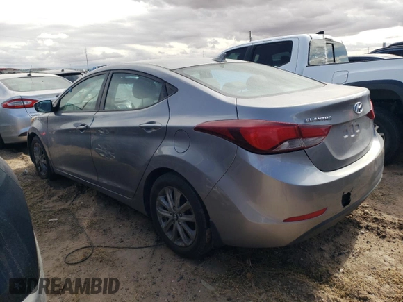 2016 Hyundai Elantra SE с VIN KMHDH4AE7GU503440, выставлен на аукционе Copart как лот 87760295 с пробегом Не указан миль и На запчасти • Non repairable. История ставок и продаж доступна на DreamBid. Изображение 2.