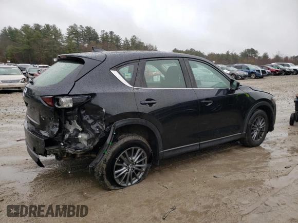 2019 Mazda CX-5 Sport with VIN JM3KFBBM1K0519345, listed as a Copart auction lot 50232985 with 157,792 mi miles and Salvage Title. Bid and sale history available at DreamBid. Image 3.