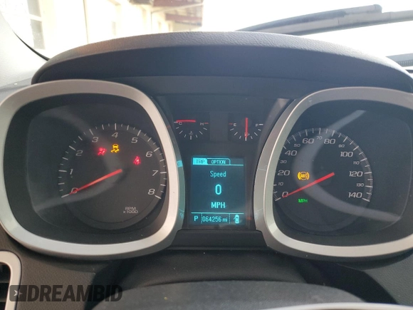2017 Chevrolet Equinox LT with VIN 2GNALCEKXH1535576, listed as a Copart auction lot 48383035 with 64,256 mi miles and Clean Title. Bid and sale history available at DreamBid. Image 9.
