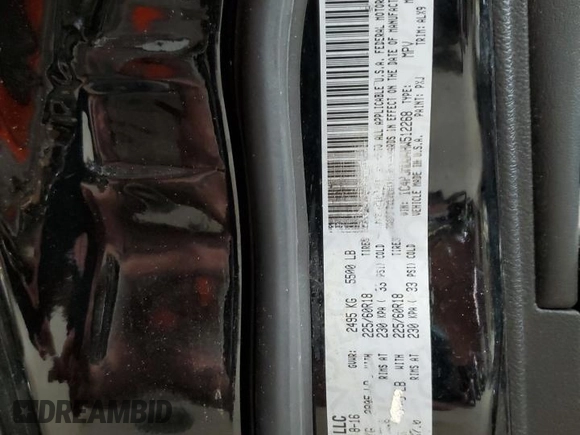 2017 Jeep Cherokee Limited с VIN 1C4PJMDB4HW512268, выставлен на аукционе Copart как лот 54507285 с пробегом 109 698 миль миль и Списание • Salvage title. История ставок и продаж доступна на DreamBid. Изображение 13.