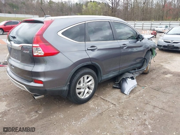 2016 Honda CR-V EX-L with VIN 2HKRM4H75GH616942, listed as a IAAI auction lot 41838107 with 158,521 mi miles. Bid and sale history available at carsss.com. Image 4.