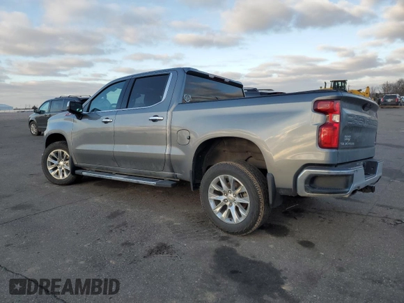 2020 Chevrolet Silverado 1500 LTZ with VIN 1GCUYGEL3LZ259149, listed as a Copart auction lot 86646244 with 84,499 mi miles and Salvage Title. Bid and sale history available at DreamBid. Image 2.