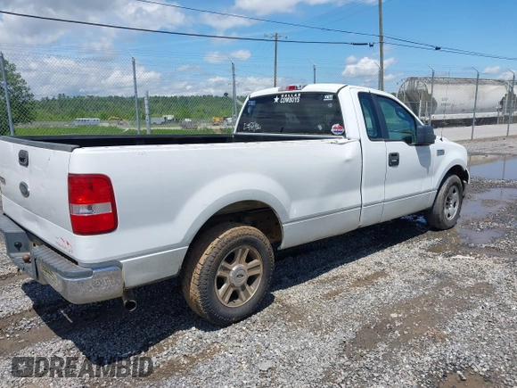 2005 Ford F-150 XL with VIN 1FTRF12W25NA55492, listed as a IAAI auction lot 42146922 with 183,461 mi miles and . Bid and sale history available at DreamBid. Image 4.