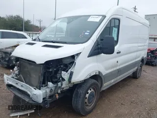 2023 Ford Transit Cargo with VIN 1FTBR1C84PKA65079, listed as a IAAI auction lot 41423167 with 68,899 mi miles and . Bid and sale history available at DreamBid. Image 18.