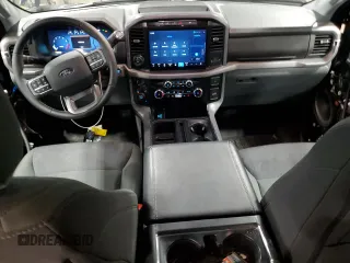 2024 Ford F-150 XLT with VIN 1FTFW3L52RKD62897, listed as a Copart auction lot 46466335 with 15,532 mi miles and Salvage Title. Bid and sale history available at carsss.com. Image 8.