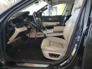 2011 BMW 7 Series 750i xDrive with VIN WBAKC6C51BC394293, listed as a Copart auction lot 55119865 with Not provided miles and Salvage title. Bid and sale history available at DreamBid. Image 7.