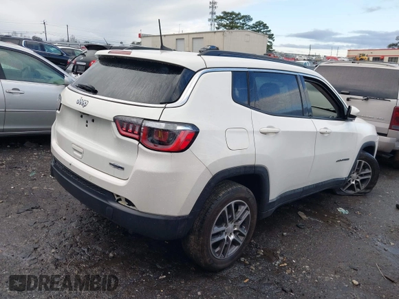2020 Jeep Compass Latitude with VIN 3C4NJCBB9LT241954, listed as a IAAI auction lot 41355145 with Not Provided miles and . Bid and sale history available at carsss.com. Image 4.