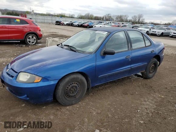 2003 Chevrolet Cavalier with VIN 1G1JC52F637351834, listed as a Copart auction lot 48330164 with 141,767 mi miles and Clean Title. Bid and sale history available at carsss.com. Image 1.
