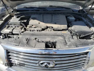 2013 Infiniti QX56 with VIN JN8AZ2NE7D9042908, listed as a Copart auction lot 72434724 with 145,480 mi miles and Clean Title. Bid and sale history available at carsss.com. Image 12.