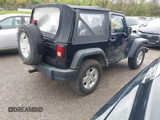 2010 Jeep Wrangler Sport with VIN 1J4AA2D10AL176363, listed as a IAAI auction lot 41955063 with 149,837 mi miles and . Bid and sale history available at carsss.com. Image 4.