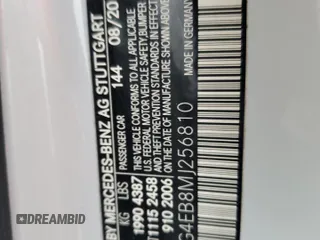 2021 Mercedes-Benz A 220 with VIN W1K3G4EB8MJ256810, listed as a Copart auction lot 73183944 with 25,404 mi miles and Salvage Title. Bid and sale history available at DreamBid. Image 12.