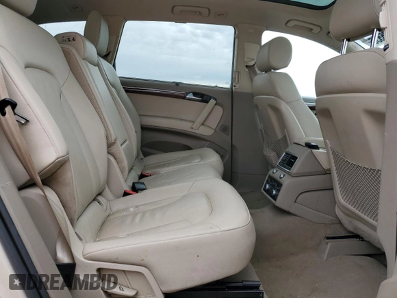 2012 Audi Q7 3.0L TDI Premium Plus with VIN WA1LMAFEXCD005076, listed as a Copart auction lot 50195535 with 248,501 mi miles and Salvage Title. Bid and sale history available at carsss.com. Image 11.