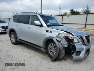 2017 Nissan Armada SV with VIN JN8AY2ND8H9008332, listed as a Copart auction lot 52543334 with Not Provided miles. Bid and sale history available at carsss.com. Image 4.