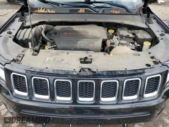 2018 Jeep Compass Limited z VIN 3C4NJDCB0JT101048, wystawiony jako Copart lot #58133885 z przebiegiem 62 177 mil mil oraz Czysty tytuł • Clean title. Historia ofert i sprzedaży dostępna na DreamBid. Obrazek 12.