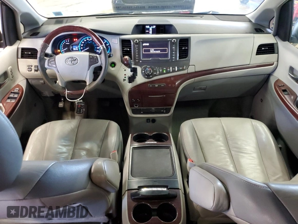 2012 Toyota Sienna XLE with VIN 5TDDK3DC6CS033619, listed as a Copart auction lot 52603245 with 225,740 mi miles and Clean Title. Bid and sale history available at carsss.com. Image 8.