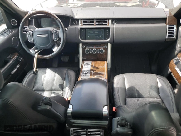 2016 Land Rover Range Rover HSE with VIN SALGS2KF8GA305278, listed as a Copart auction lot 56180355 with 128,205 mi miles and Clean title. Bid and sale history available at DreamBid. Image 8.