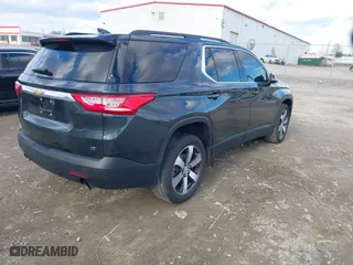 2021 Chevrolet Traverse LT Leather with VIN 1GNERHKW7MJ212137, listed as a IAAI auction lot 41420829 with 100,371 mi miles. Bid and sale history available at carsss.com. Image 4.